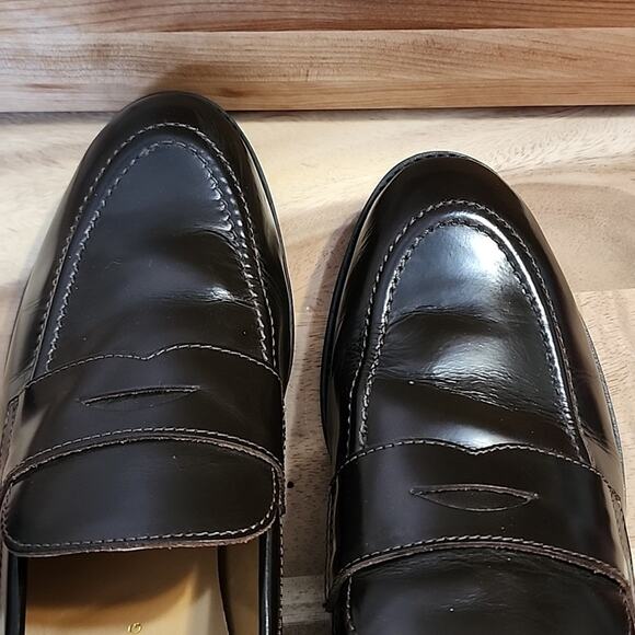 UNITED ARROWS LABEL RELAXING BROWN PENNY LOAFERS MENS SIZE 8.5 BANGLADESH main image 12